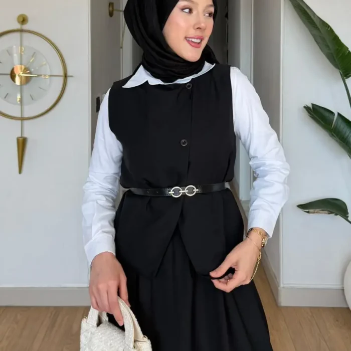 Yeni Sezon Aslı Takım ( Yelek - Etek - Gömlek Hediyeli )